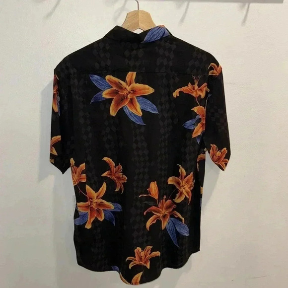 Billabong Sundays Short Sleeve Button Up - Charcoal - Size small - Picture 2 of 5